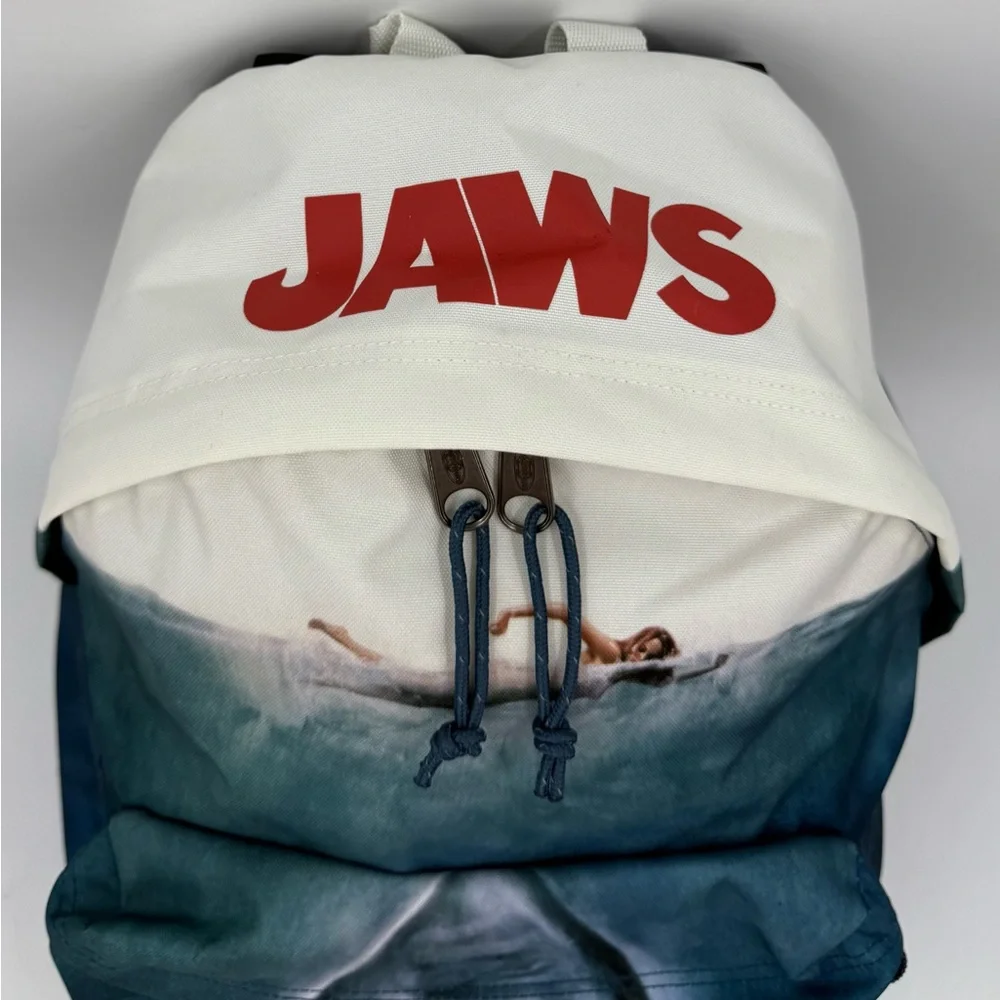 Eastpak Padded Day Pak'r Backpack Jaws Poster JS0A85MA Very Hard To Find New NWT